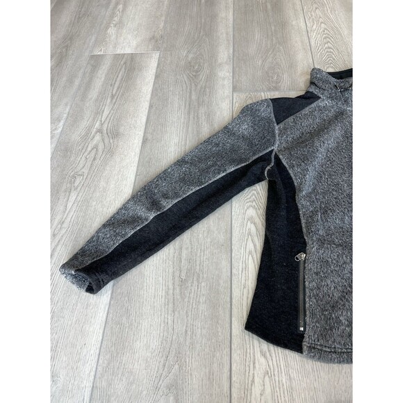 Kuhl Alpenlux Full Zip Jacket Fleece Two Tone | Gray Black | Size XL Runs‎ Small - Picture 5 of 16